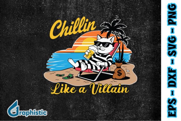 Cat Chillin in Summer Cool Vibes SVG Review