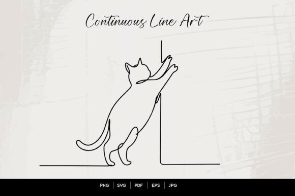 Cat Stretching Line Art: A Designer's Embroidery Review