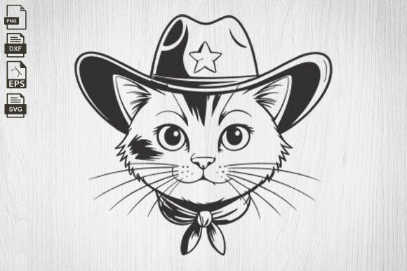 Cowboy Cat, Cowboy Aesthetic, Meowdy: A Designer's Review