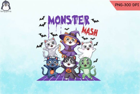 Halloween Cat Season Sublimation PNG Review