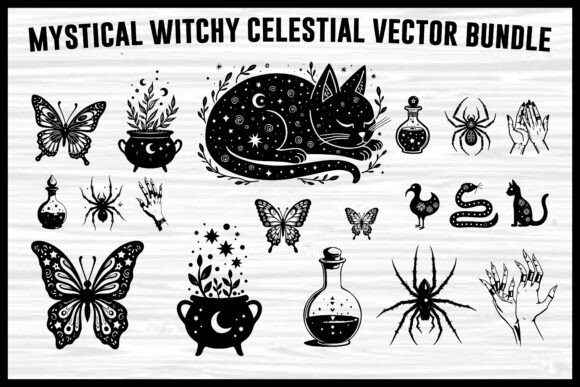 Mystical Witchy Celestial Vector Bundle Review