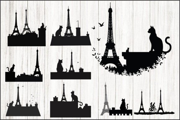 Paris Cats Eiffel Tower Silhouettes: A Designer's Real-World Embroidery Review