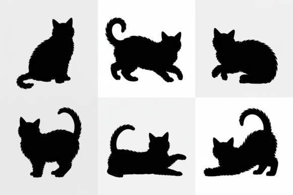Silhouette Collection of Cat Poses Review